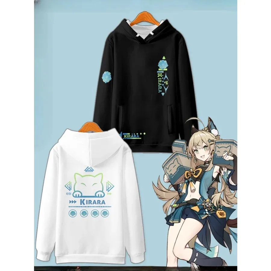 

Anime Genshin Impact Kirara Cosplay Hoodie Women Men Harajuku Sweatshirt Y2K Streetwear Hip Hop Pullover Hooded Jacket Outerwear