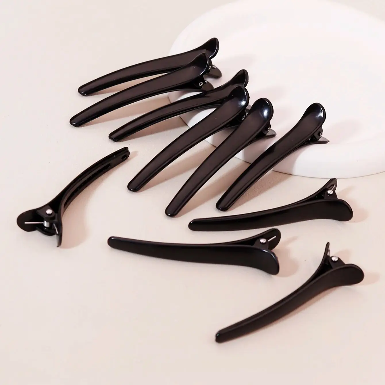10Pcs/Set Plastic Edge Clip Hairpin Accessories Duck Beak Clip Hairpin Hair Styling Tools For Hair Accessories view 2