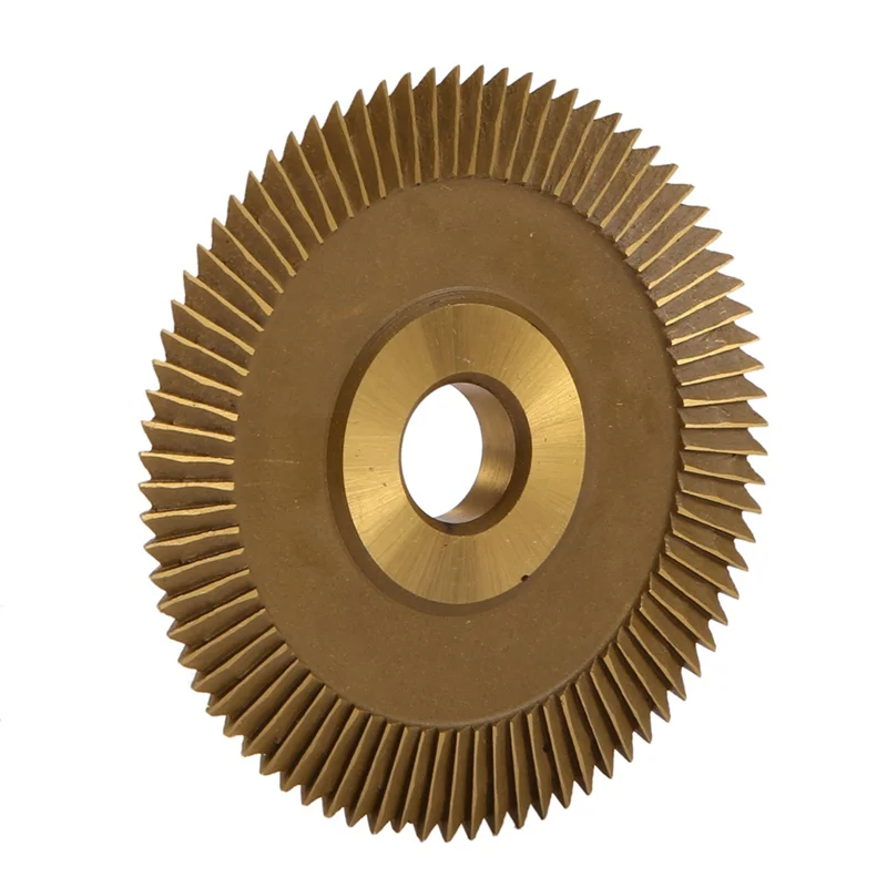 

AT21-1Pc Titanium Coated Key Machine Cutter 70X7.3X12.7Mm 80T Hss Key Duplicate Machine Saw Blade For Cutting Keys Locksmith Too