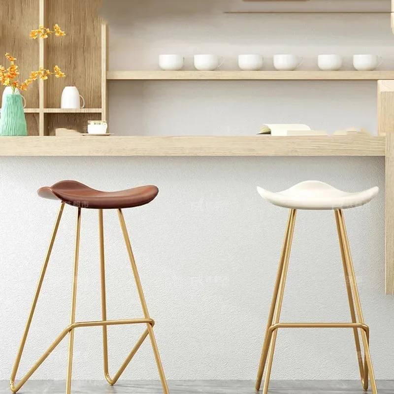 

Living Room Chairs Luxury Kitchen Salon Nordic Make Up Chair Counter Sgabello Cucina Alto Stools High Stool European Furniture