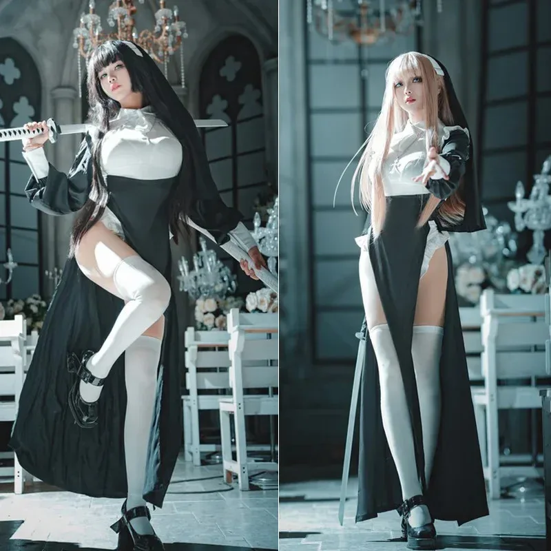 

Cute Bunny Girl Cosplay Rabbit Costumes Women New Year Open Bra Crotch Sexy Lingerie Erotic Bandage Bodysuit Plus Uniform