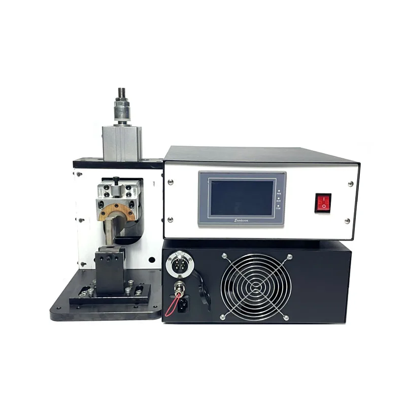 Power Adjustment Ultrasonic Spot Metal Welding Machine For Lithium Pouch Battery Parts Assembly