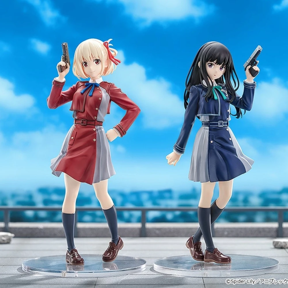 

100% Original Genuine in Stock Good Smile Company Pop Up Parade Lycoris Recoil Inoue Takina Nishikigi Chisato Anime Figure Gift