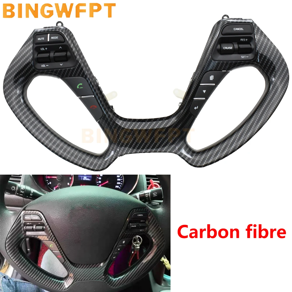 BINGWFPT Multifunction Steering Wheel Button Cruise for Kia for Rio 3 K3 K3S High Quality Criuse Controller Car Switches