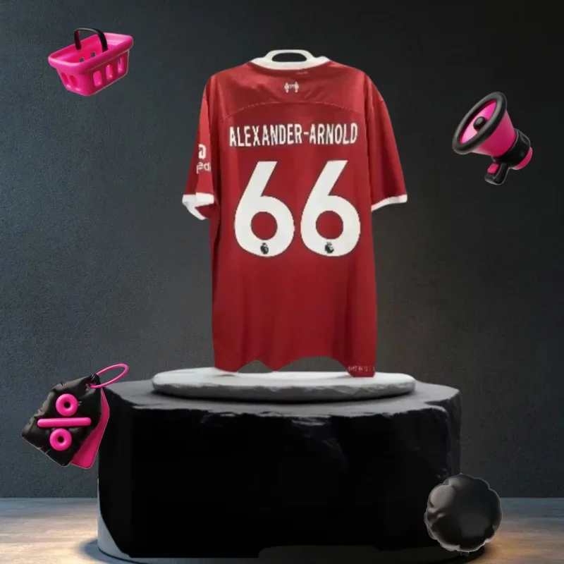 2025 Summer Fans Must-have Sports and Leisure Fans Liverpool No. 66 Special Edition Jersey T-shirt Quick Drying Breathable