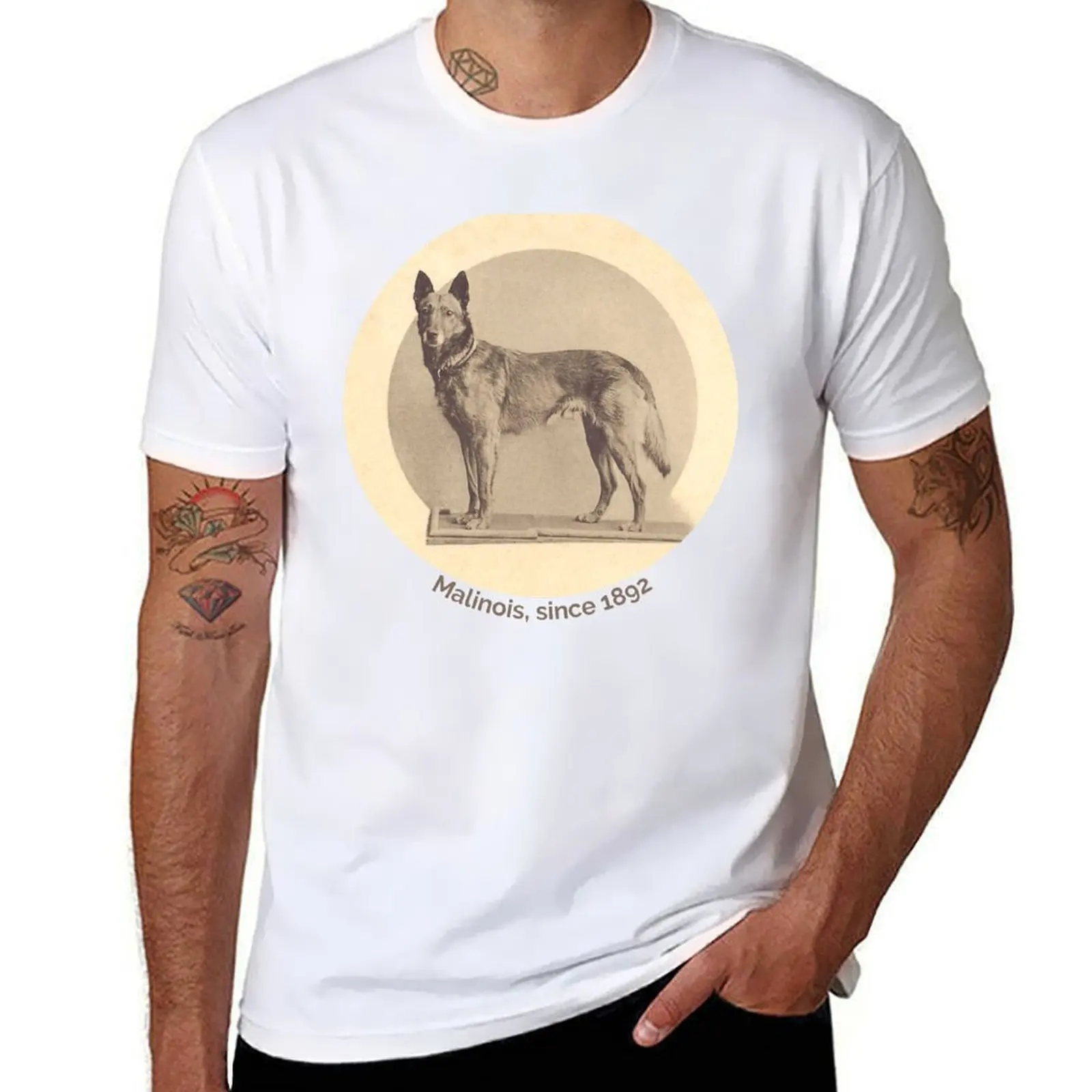 

Tjop, the first Malinois celebrity T-Shirt funny t shirts dark humor t shirt man designer T-Shirt