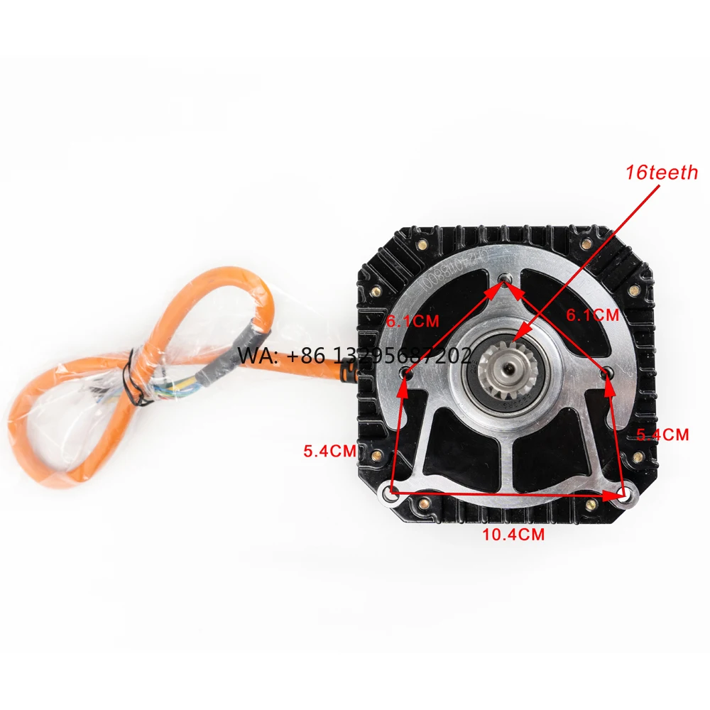 

Brand New Dc Motor for Electric Three Wheels 48V 60V 72V 1000W Motor