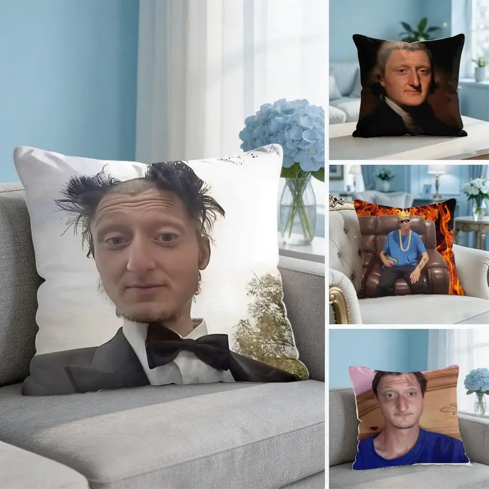 Чехол для подушки D-Daniel Larson Selfie, квадратный, для спальни, дивана, отдыха, комфортный, для гостиной, домашний декор, 40X40