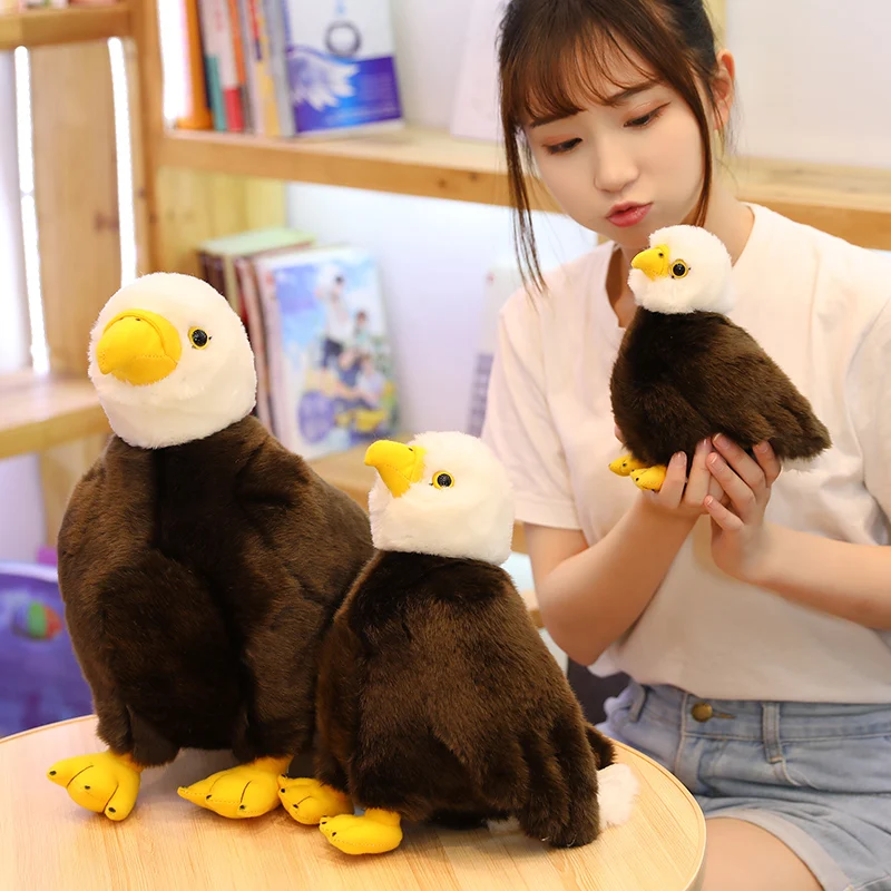 20/30 センチメートルかわいいリアルな海鷲ぬいぐるみぬいぐるみ海洋動物のおもちゃシミュレーションソフト人形ソファクッション枕誕生日ギフト