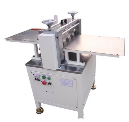 Laboratory Semi-automatic Lithium Cylinder Battery Electrode Roll Cutter Slitting Machine For Cylindrical Cell Assembly