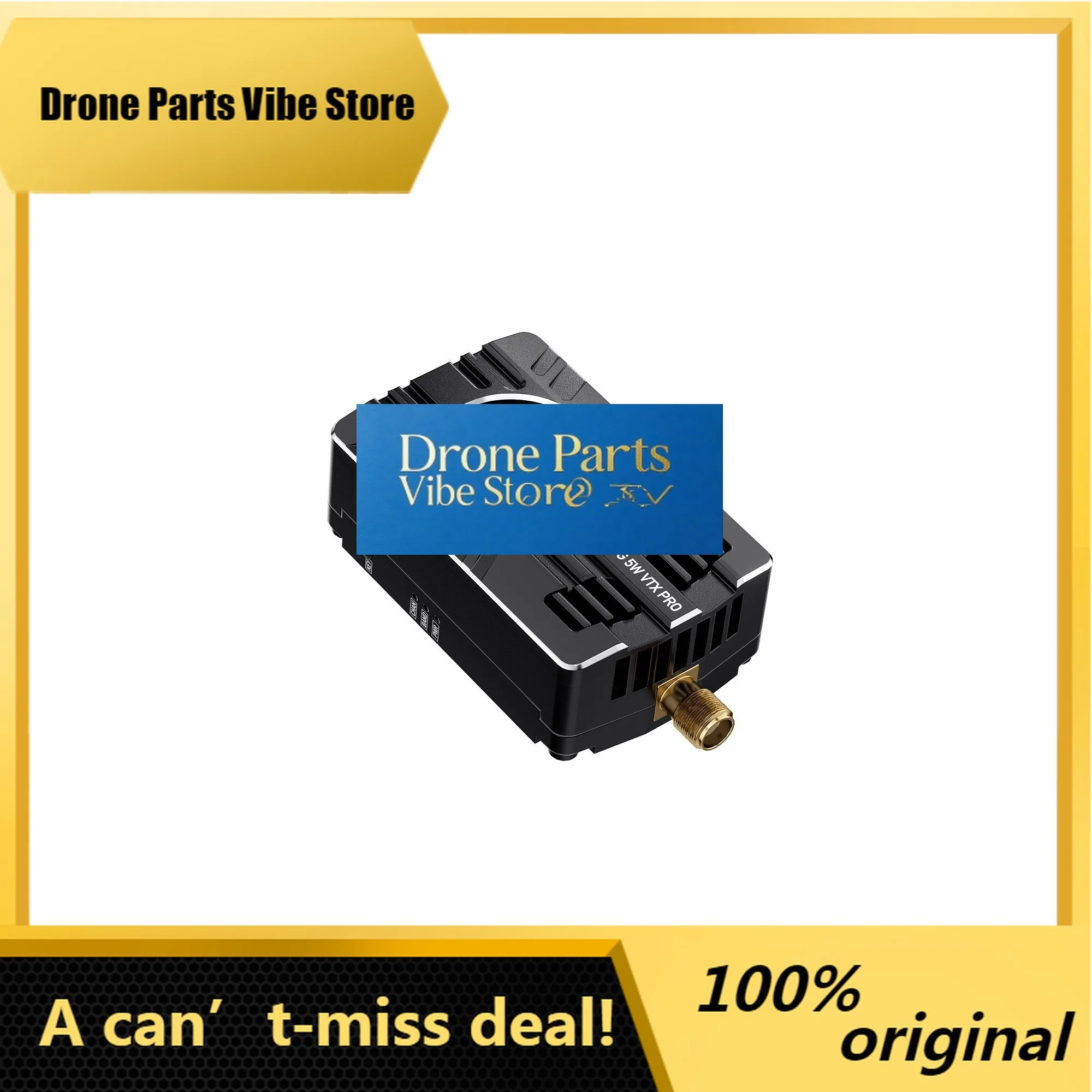

DronePGEPRC MATEN 1.2G 5W VTX PRO 5000mW Transmitter IRC Tramp VTX Control Protocol RC FPV Quadcopter RC Model