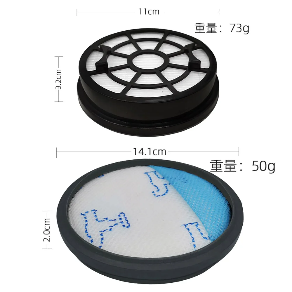 Hepa Filter for Rowenta Swift Power Cyclonic RO2910 RO2913 RO2915 RO2932 RO2933 RO2957 RO2981Part Replacement No. ZR904301