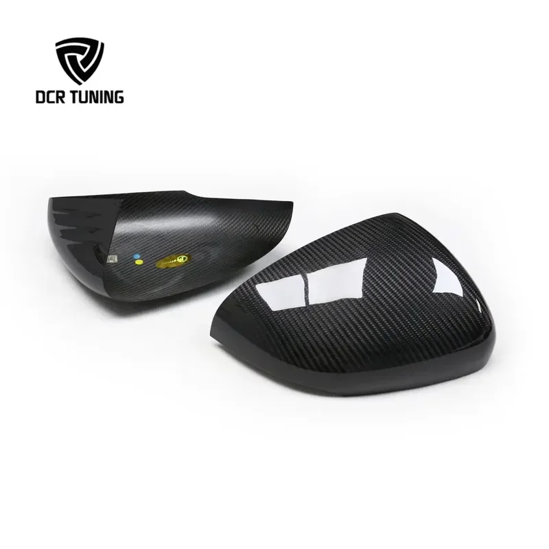 Dry Carbon Fiber Front Mirror Cover Stick on for Mercedes-Benz A Class W177 CLA W118 SL W232 GT C191