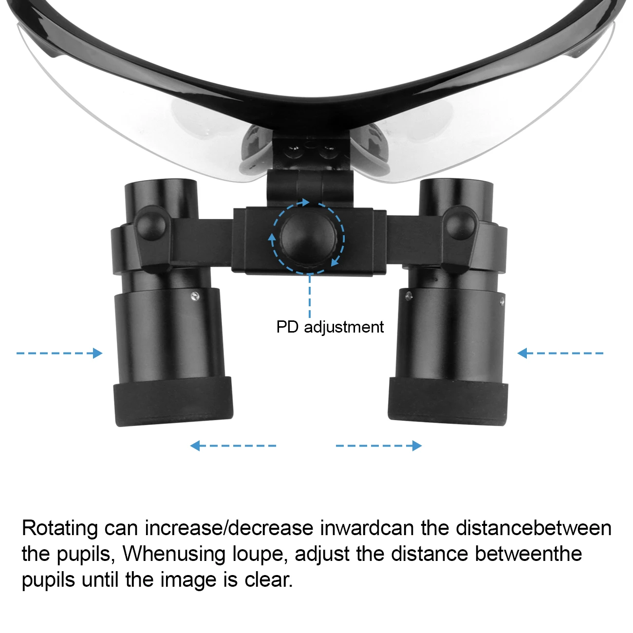 Professional 4X Dental Loupes Binocular Magnifier for Dental Surgery & Lab Medical Grade Tools - Image 5