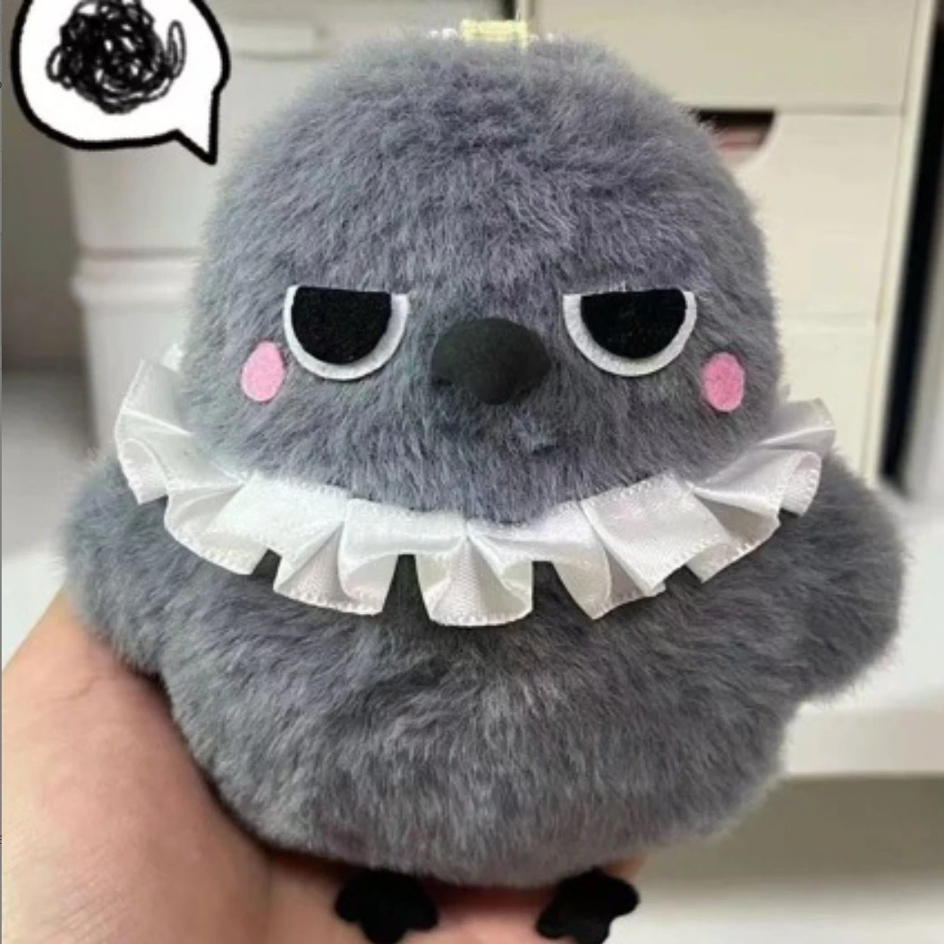 Nuevo juego amor y espacio profundo Sylus Crow Cosplay llave colgante Diy llaveros de felpa ornamento decoración de fiesta de Halloween accesorio de disfraz