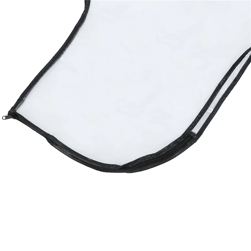 A07I 2X bolsa de Golf cubierta para lluvia bolsa con cremallera cubierta transparente impermeable y a prueba de polvo