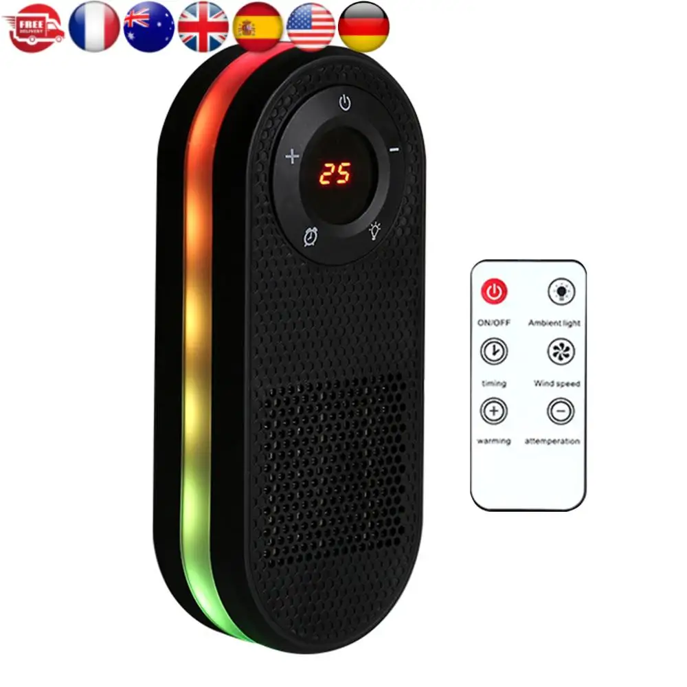 

Настенный обогреватель для помещений, небольшой быстрый нагрев, грелка для комнаты, электрическая бесшумная грелка для путешествий для стола, стола, спальни, кабинета, офиса