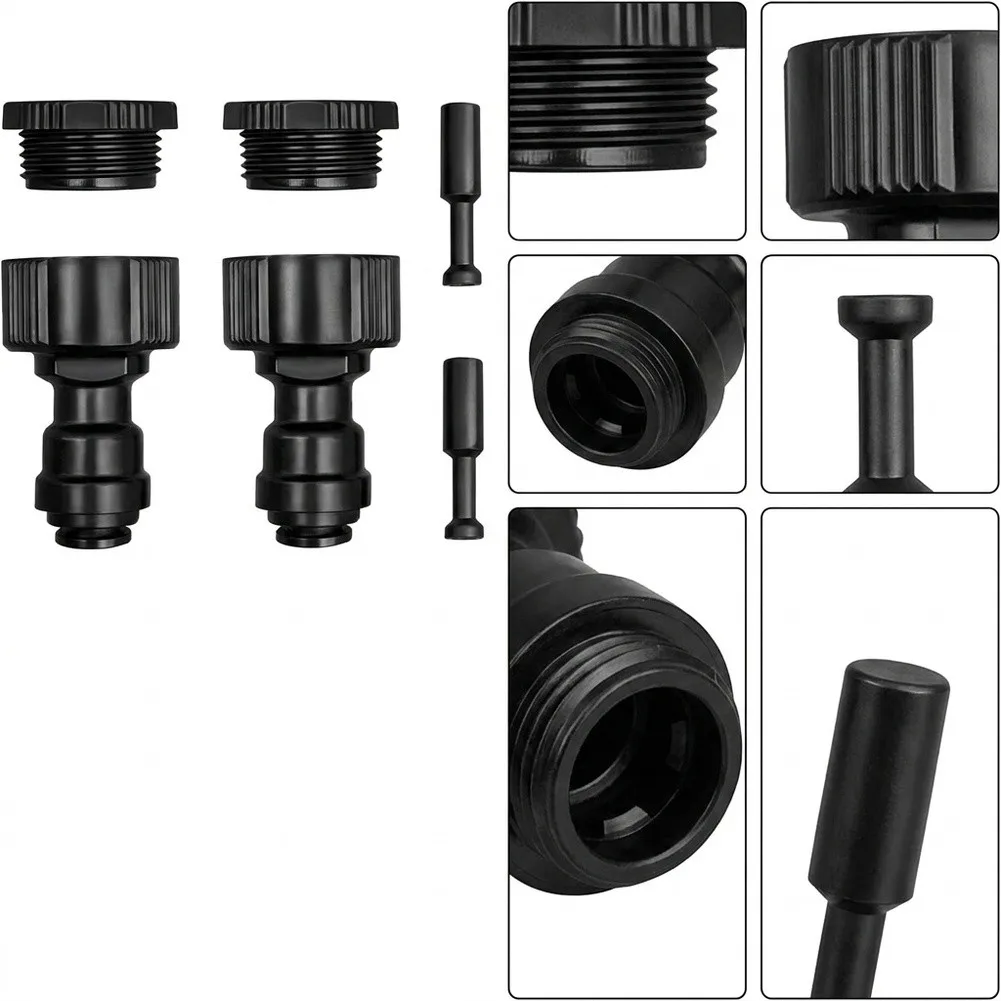 8mm Irrigation Quick Connect Components for Green Wall Systems Spray Cooling Lines and Home Garden Drip Applications