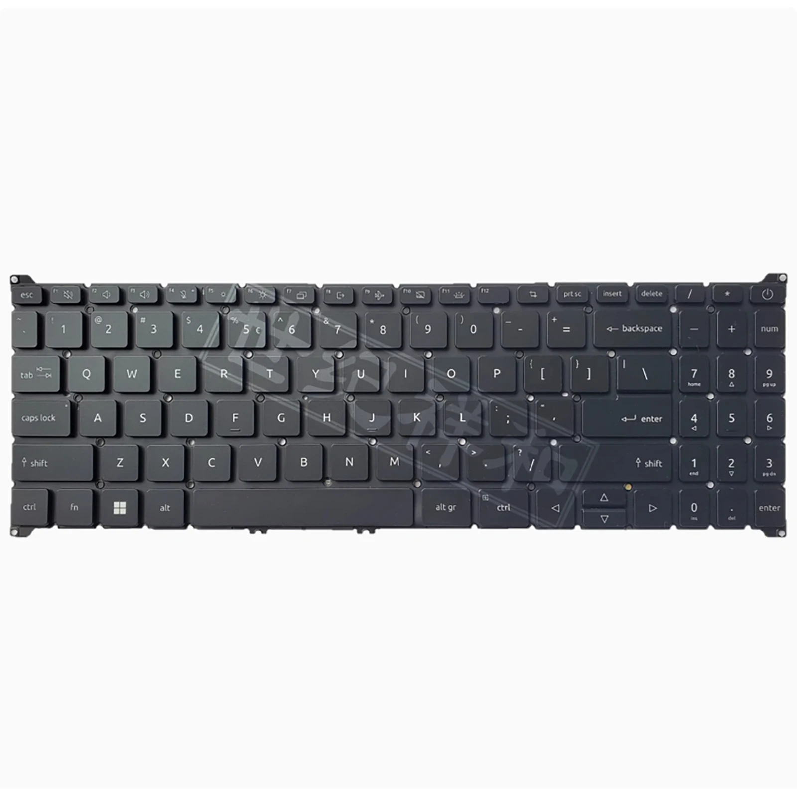 

США для Acer TravelMate P2 16 P216-51G N23Q14 Черная клавиатура для ноутбука с подсветкой