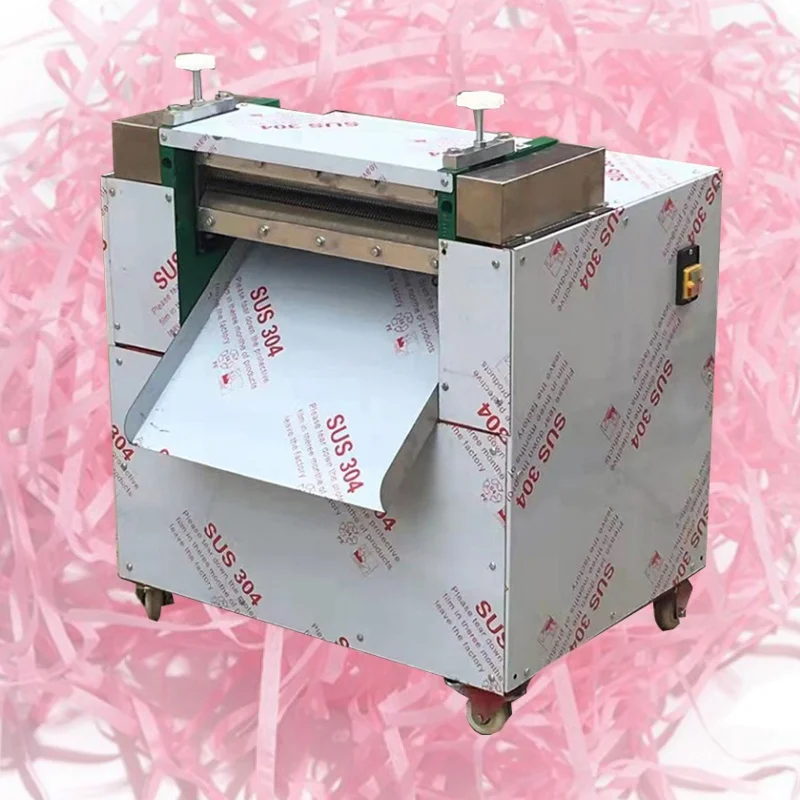 Commerciële industriële crinkle papiervernietigermachine klein