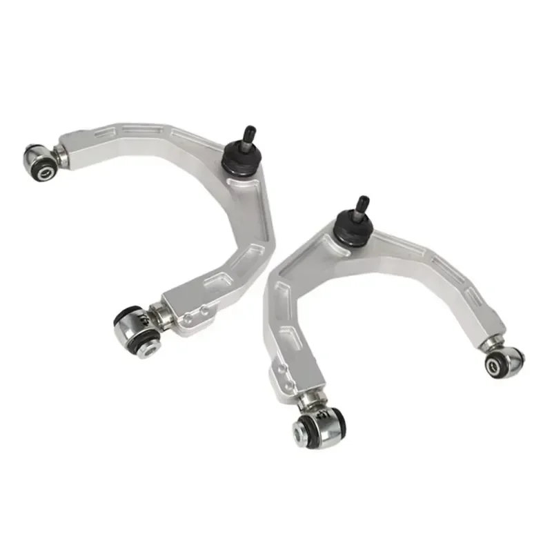 for KYJKS Forged Heavy Duty Uniball Steel Upper Control Arm Kit for Nissan Patrol Y62 Armada 2010- Retrofit Upgrade