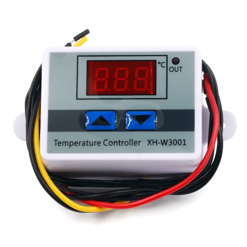 Imagem -02 - Digital Led Controlador de Temperatura Termostato Interruptor Sonda Termômetro Termostato Sensor 12v 24v 110v 220v W3001