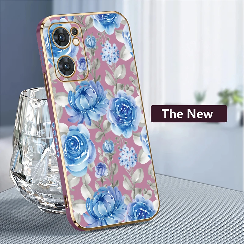 لينة بولي TPU زهرة طباعة جراب هاتف ل ممن لهم K10X K7X K9 البحث X5 X3 لايت K3 سيليكون للصدمات تصفيح زهرة طباعة الغطاء الخلفي