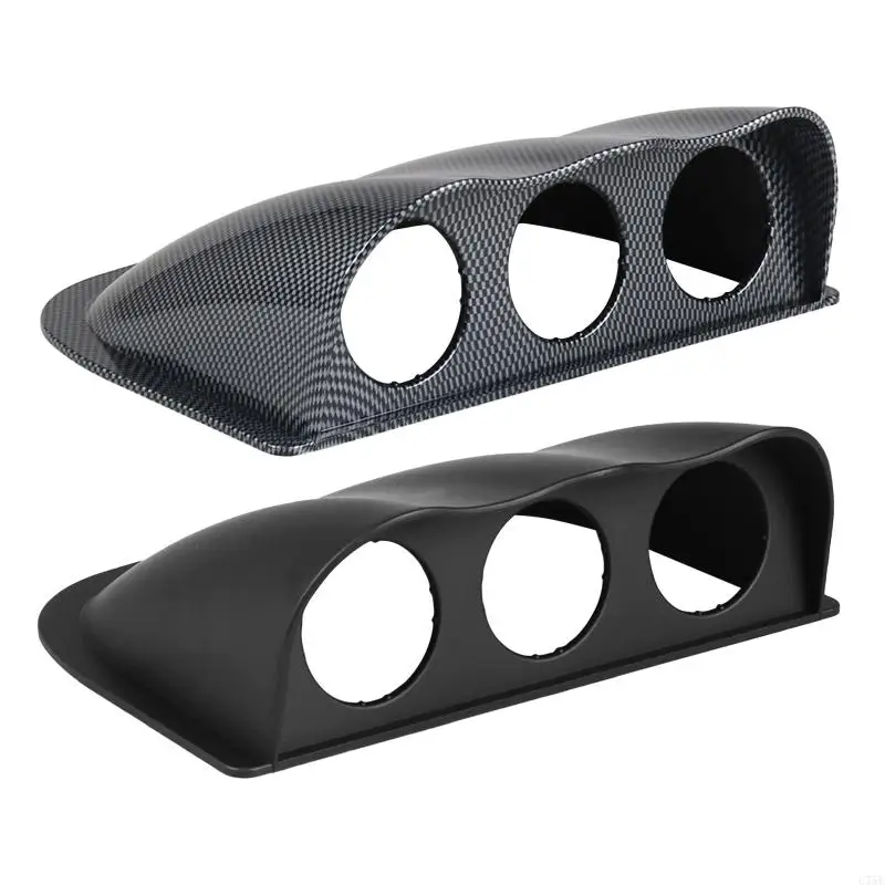 

U75E Car 2" 52mm Universal Triple Holes Gauge Meter Lamp Shield Mount Holder