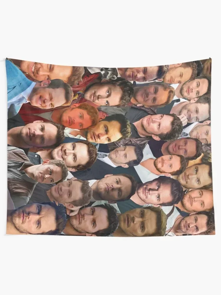 Chris Pratt Photo Collage Tapestry Hanging Wall Wall Coverings Tapestry