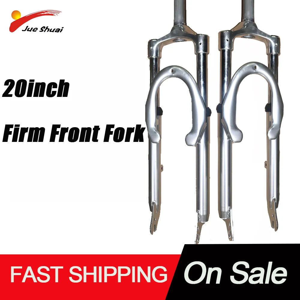 

20Inch Kids Bike Front Fork V Brake 534mm Length Electric Bicycle Fork 1.8KG Weight ABS Lockout Mountain Bike Front Fork
