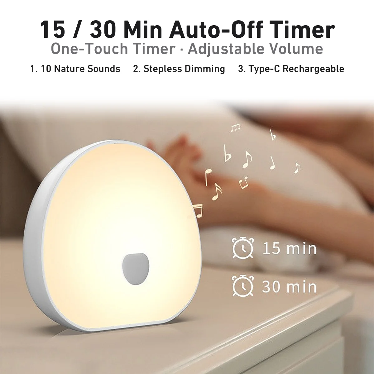 LY-Y2PRO เครื่องสร้างเสียงสีขา - Baby Sound Machine White บทวิจารณ์และราคา