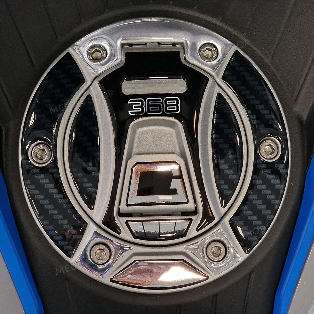 Motorcycle Accessories for Zontes 368G 2025 368 G 2026 2024 3D Epoxy Fuel Tank Cap Sticker Kit