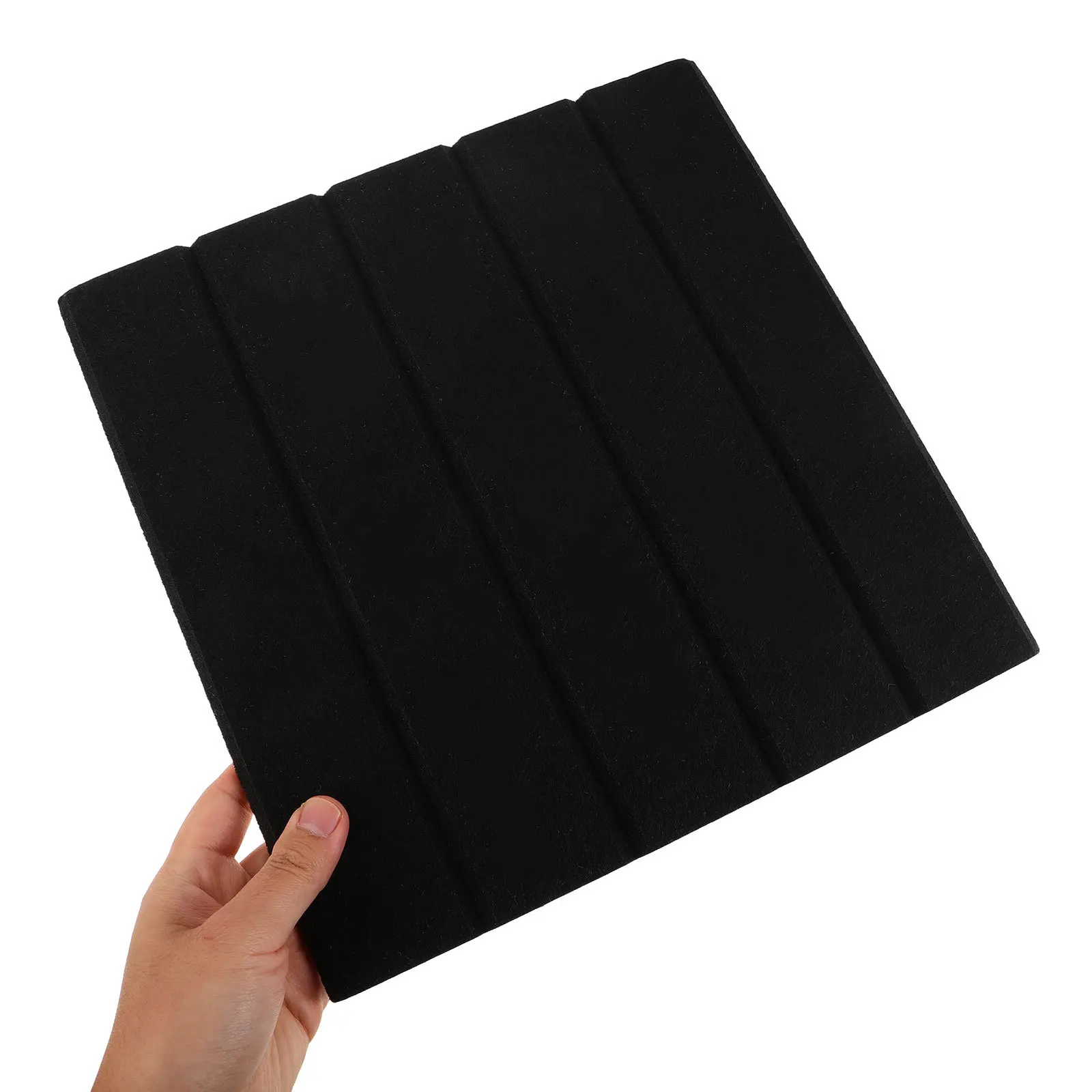 12 Stück Akustik-Isolierungs-Wandpaneele: Schallabsorbierende Polyesterfaser-Paneele für die Wanddekoration im Schlafzimmer, Konferenz