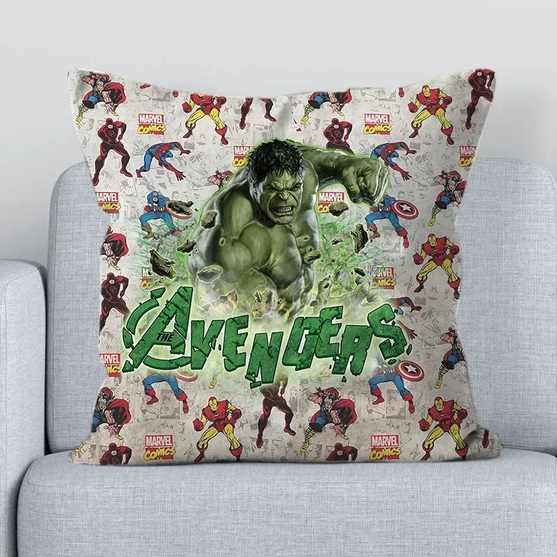 Наволочка Marvels Avengers с принтом аниме «Паук-мани», наволочка для детской спальни, кровать, диван, украшение для дома на Хэллоуин, подарок