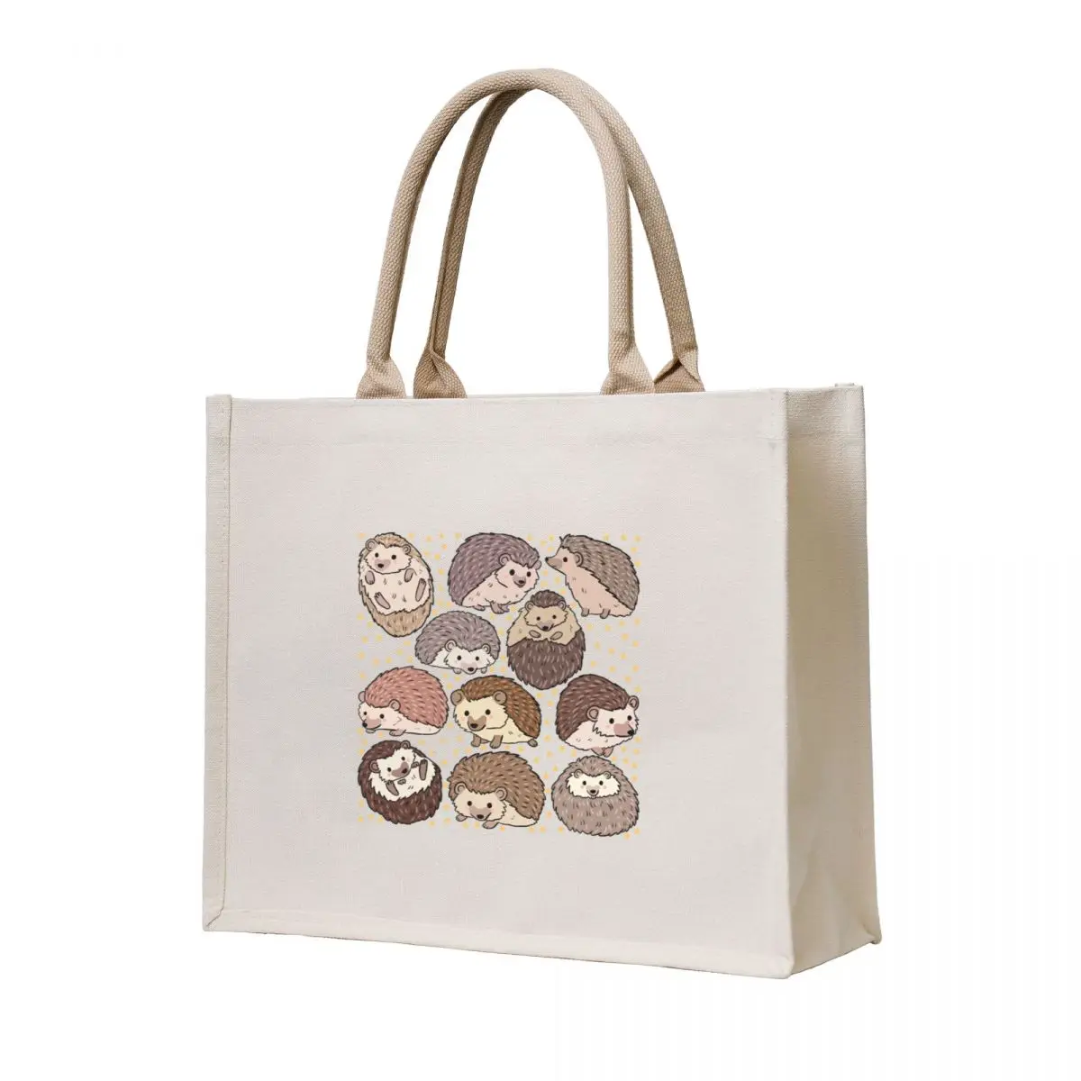 

Cute little Hedgehogs pattern Tote Bag shopping bag Cloth bag custom tote