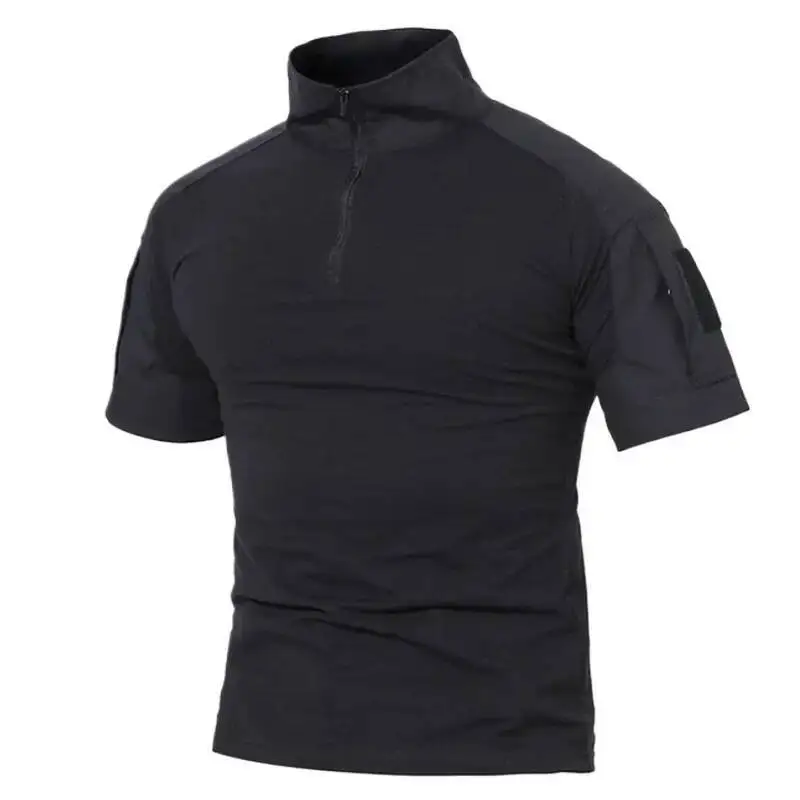 

Tactical T Shirts Sport Outdoor Tee Quick Dry Short Sleeve Shirt Hiking Hunting Climbing Camouflage Men Clothing Breathable