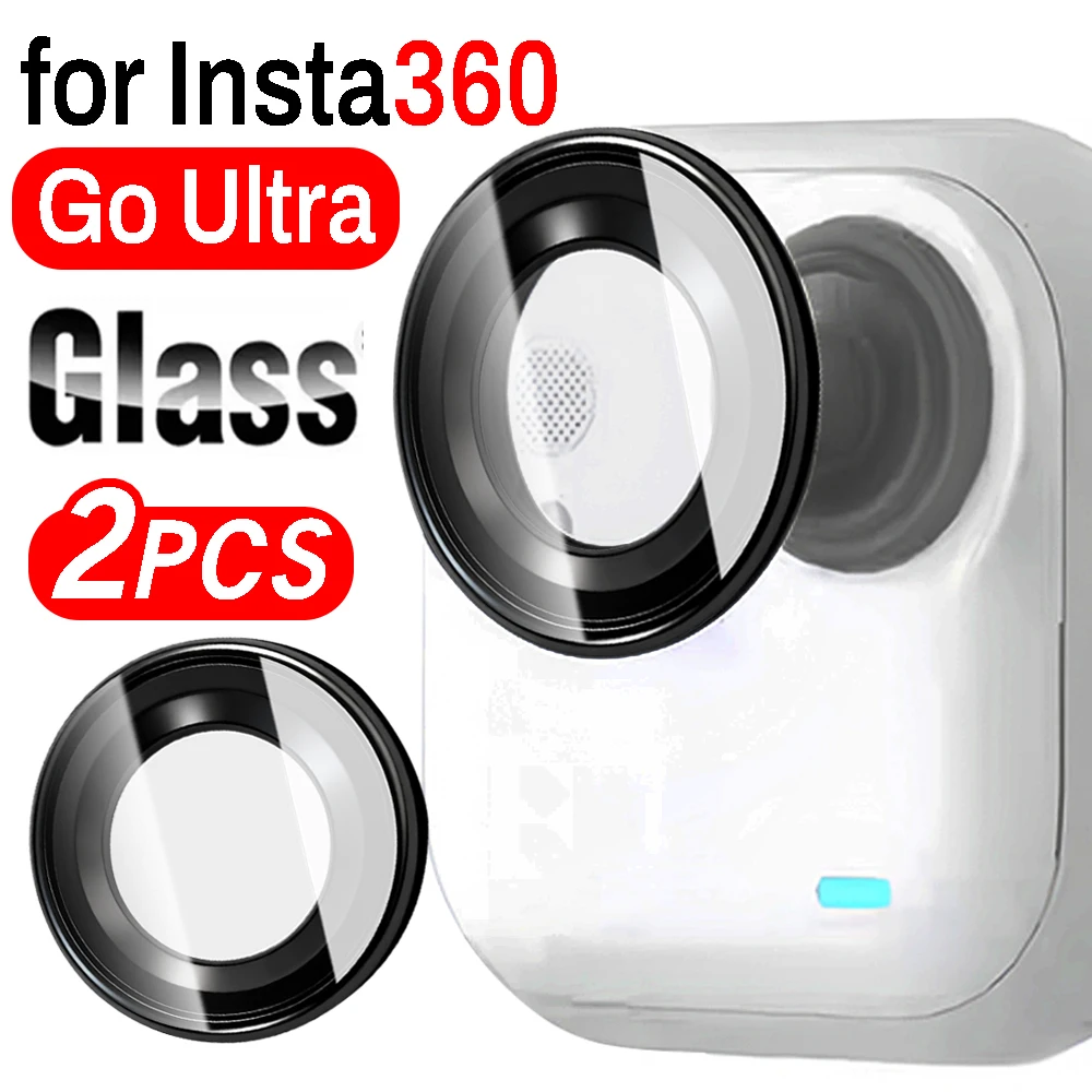 

Стеклянная крышка объектива из алюминиевого сплава, защита камеры для Insta360 Go Ultra Optical HD, защита от царапин для Insta360 Go Ultra