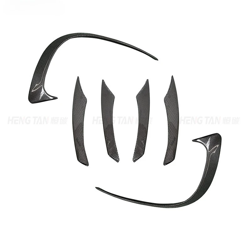 

2020 + Carbon Fiber Front Bumper Front Air Knife Decoration Accessories for Mercedes-Benz CLS-Class W257 Modified