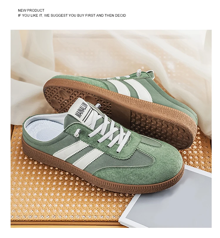 Modische Halbschuhe für Herren, Sommer-Slipper, große Größe 48, Herren-Freizeitschuhe, bequeme Slip-on-Sneaker für den Außenbereich, Herren-Mules – Detail 14
