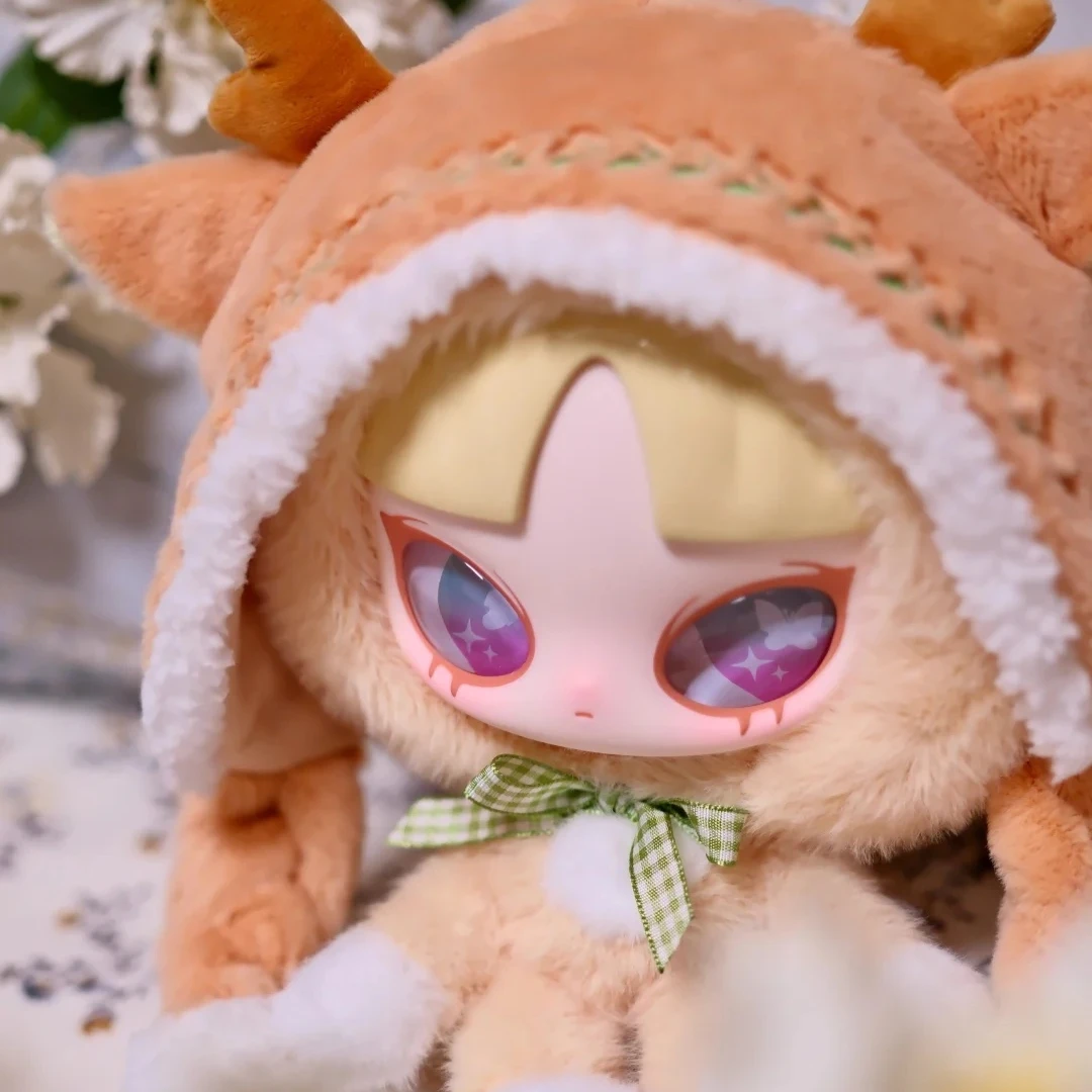 

【В наличии 】 Оригинальная плюшевая глухая коробка серии INN Spring с носимой шляпой и уникальной насечкой ручной работы