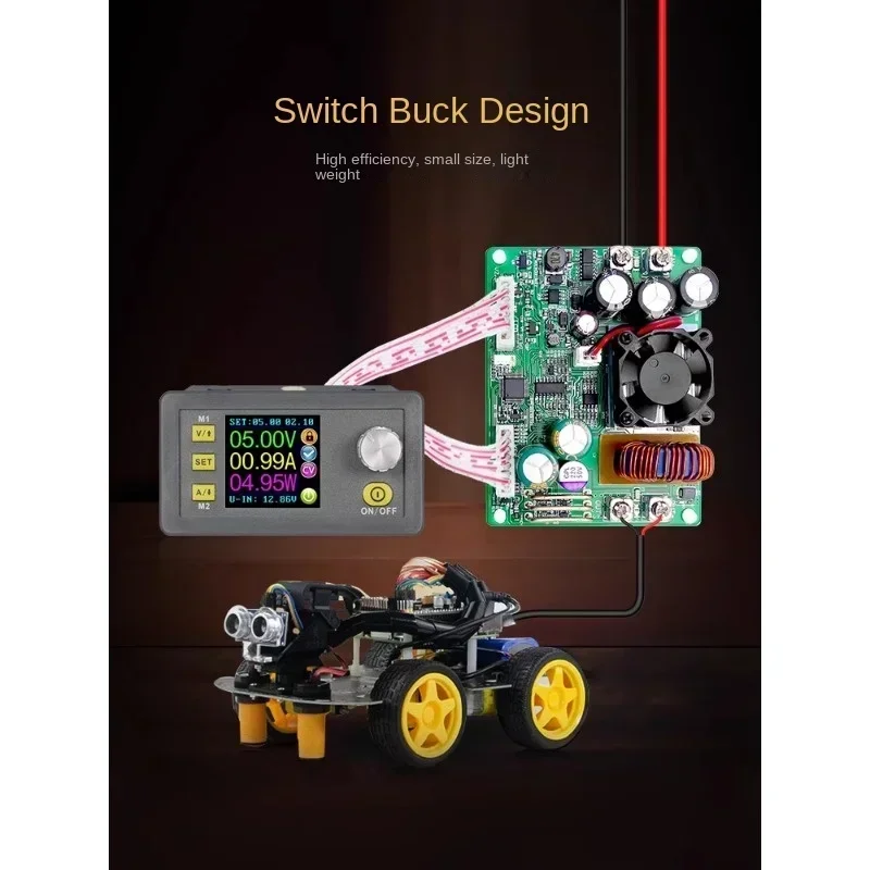 DPS5015 voltage ammeter, DC stabilized numerical control power supply, color screen display constant module