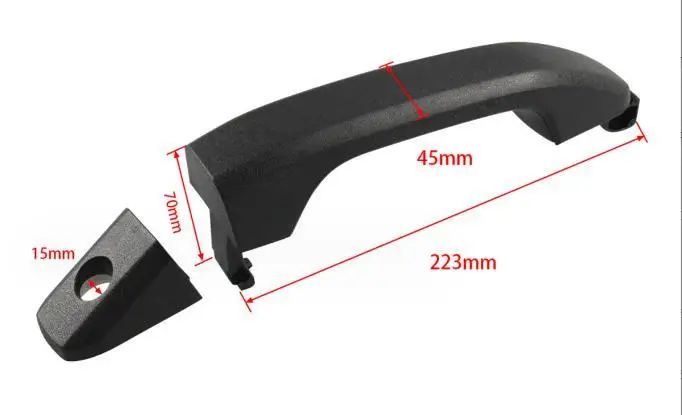 Car Parts Exterior Handle for Chey Chevrolet Silverado 1500, 2500 HD, 3500 HD,  GMC Sierra1500, 3500 HD, Yukon, YukonXL