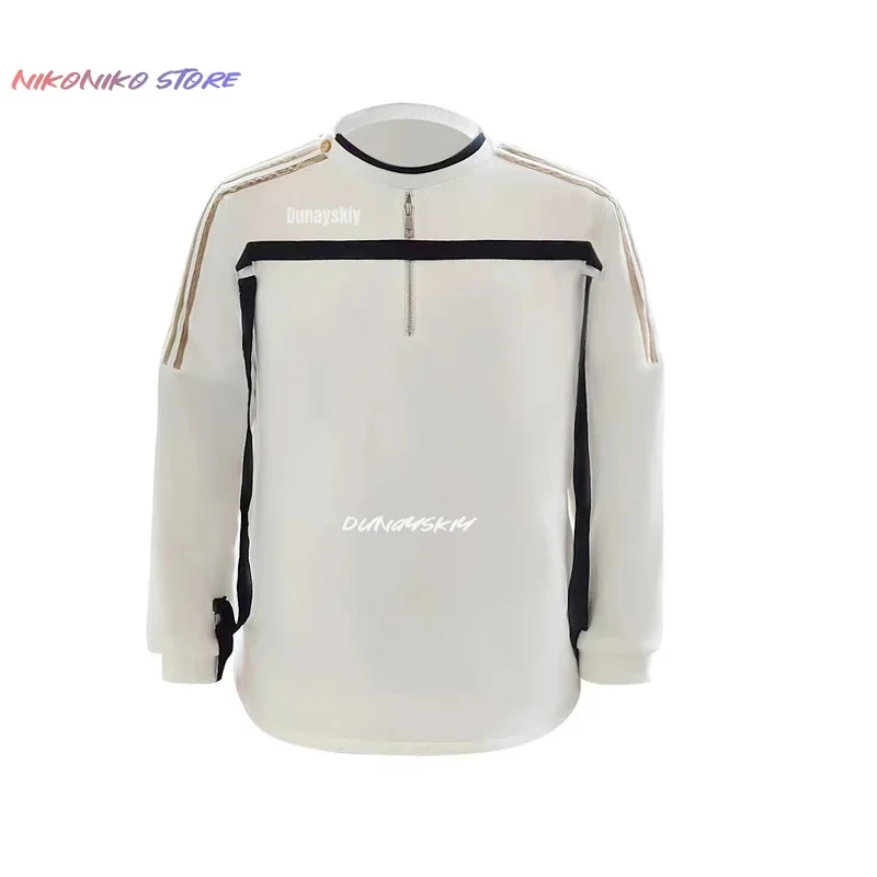 

Аниме игра Love And Deep Space Caleb косплей костюм черный, белый цвет на молнии S-2XL мужская одежда костюм для ролевых игр с чулками