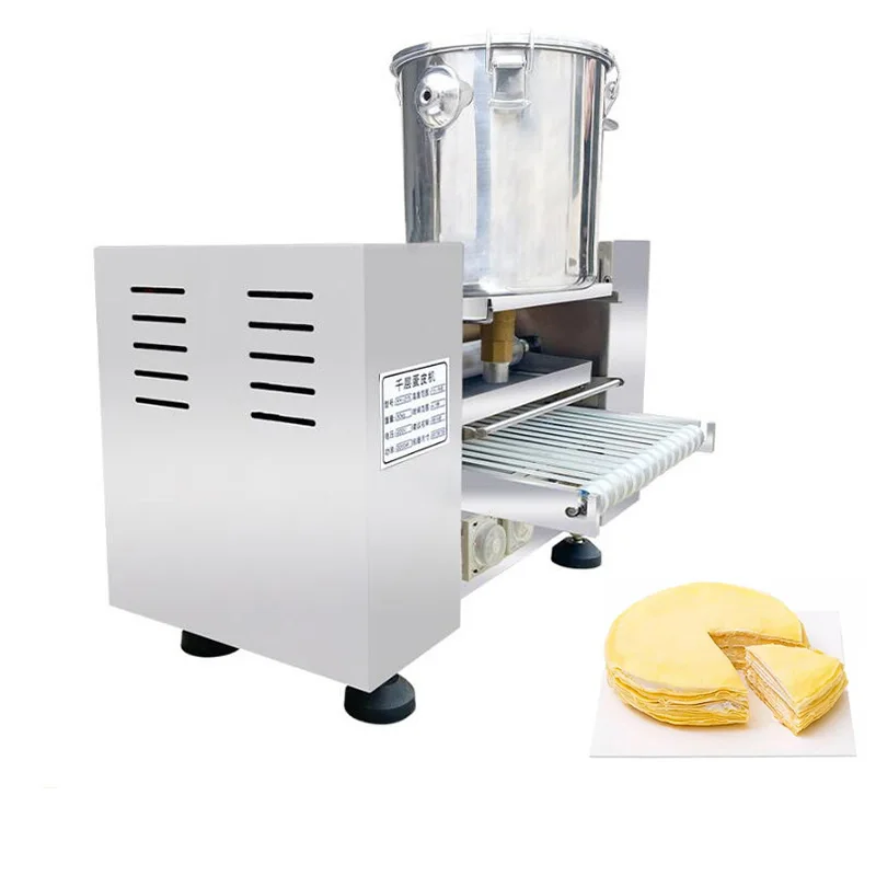 

Автоматическая машина для приготовления тысячеслойных блинчиков и крепов, аппарат для изготовления теста для пирожных, коммерческое использование