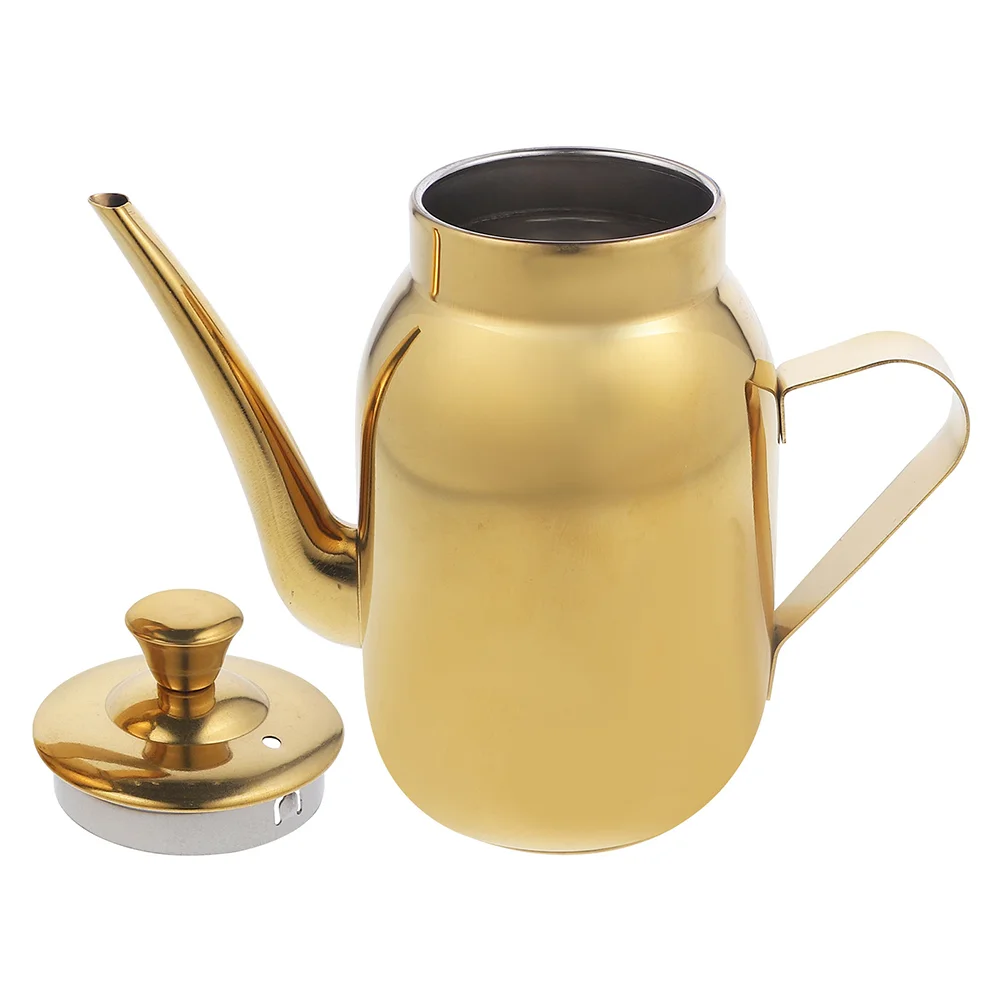 

Filter Residue Oil Pot Dispenser Coffee Syrup Jug Soy Sauce Kettle Cooking Household Vinegar Bottle