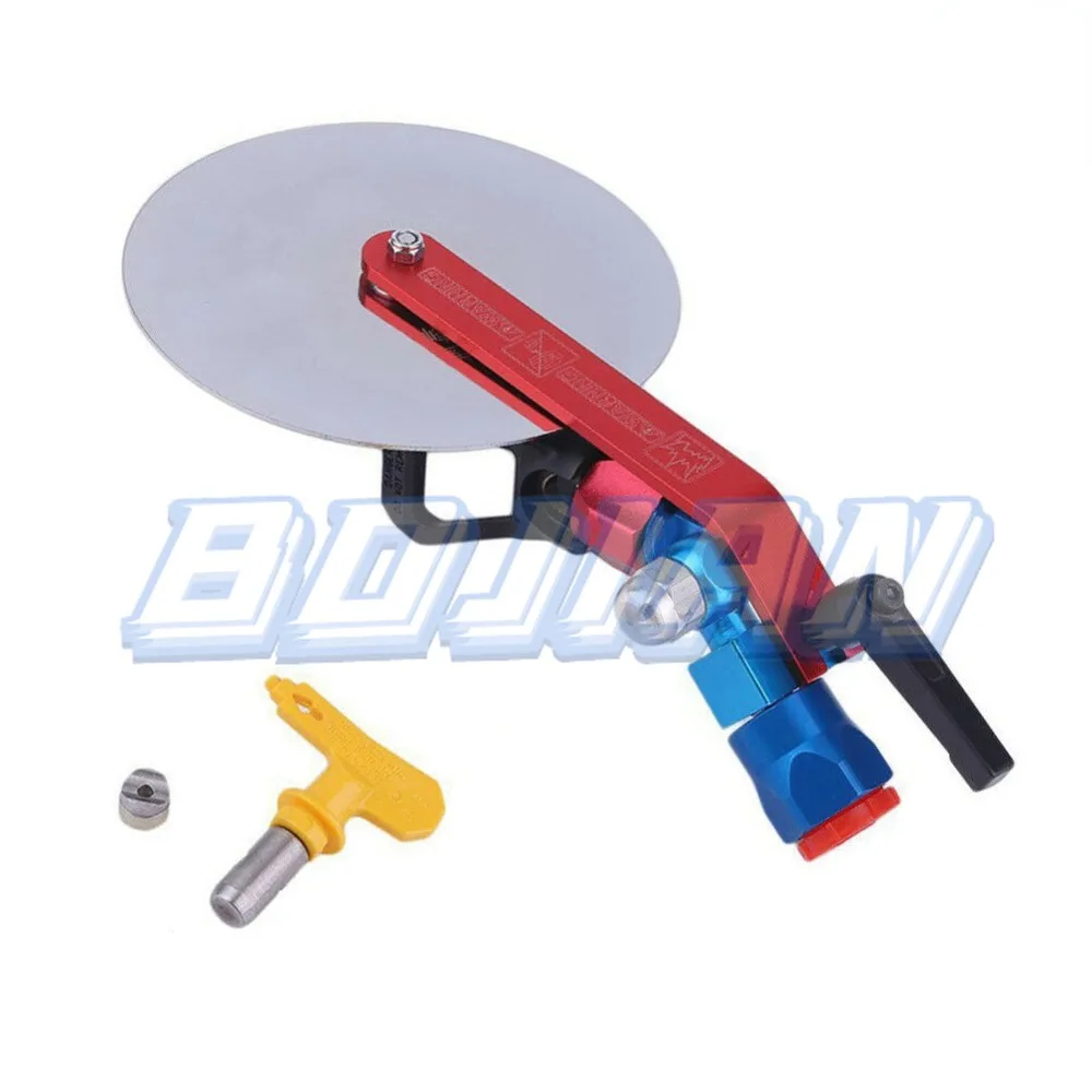 7/8-Inch Spray Guide Accessory Tool Color Separation Baffle with 517 Tip Nozzle for Airless Paint Sprayer