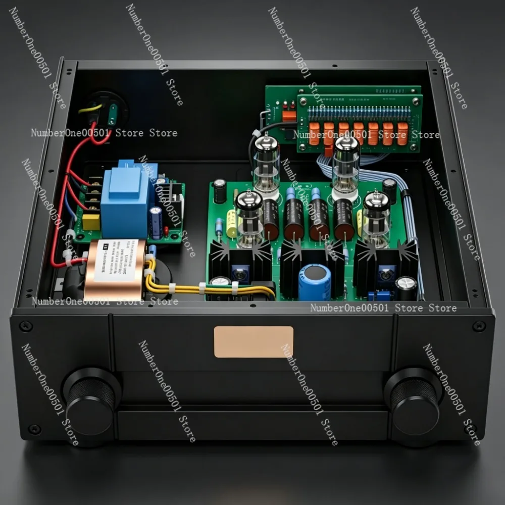 

PRT12A Усовершенствованный двухканальный ламповый предусилитель HIFI для домашнего стерео- и кинотеатрального усилителя