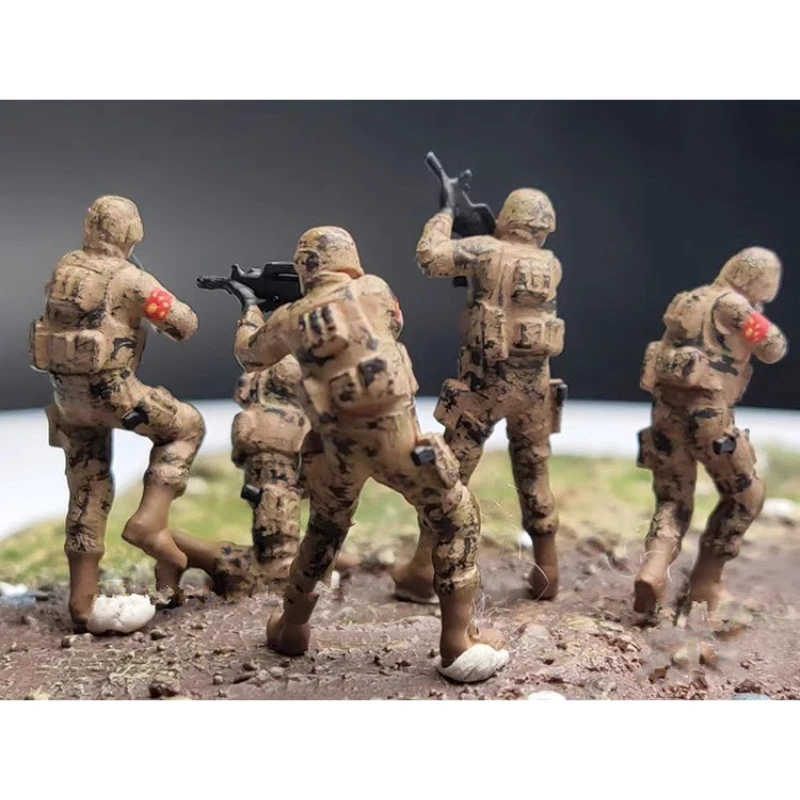 Modell 5 im Maßstab 1:72 stücke moderne chinesische Armee Pla Soldat Action figur Spielzeug DIY Szene Puppe Figur Zubehör Sammlung Display Geschenk