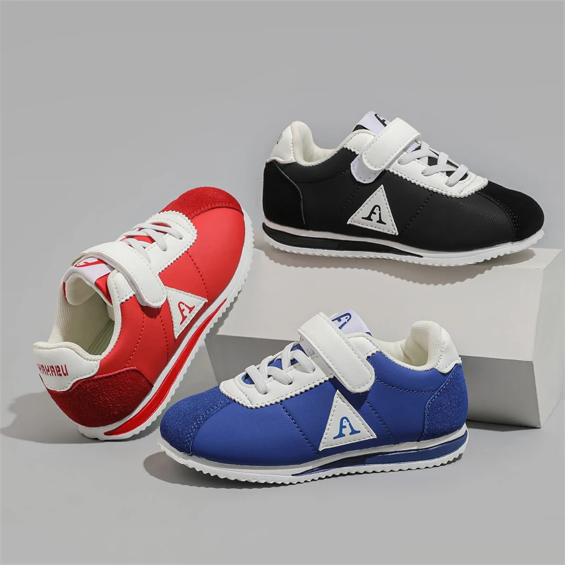 

2025 Boys Girls Casual Sports Shoes Sneaker Soft Bottom Anti-slip Children Fashionable and Versatile Running Shoes