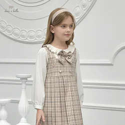 Dave Bella Girl's Dresses Children's Baby Autumn Casual Fashion Princess Cute Gentle Plaid Outdoors Party DB3235896